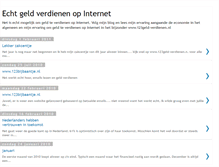 Tablet Screenshot of 123geld-verdienen.blogspot.com