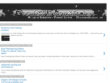 Tablet Screenshot of dragonstaildesigns.blogspot.com