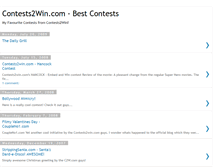 Tablet Screenshot of contests2win.blogspot.com