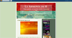 Desktop Screenshot of larmoniadeh.blogspot.com
