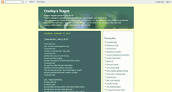 Desktop Screenshot of chelleysteapot.blogspot.com