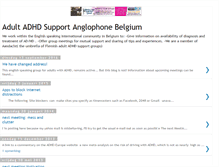 Tablet Screenshot of adultadhdbelgium.blogspot.com