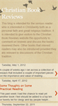 Mobile Screenshot of christian-book-reviewing.blogspot.com