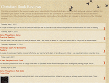 Tablet Screenshot of christian-book-reviewing.blogspot.com