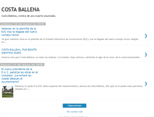 Tablet Screenshot of euccostaballena.blogspot.com