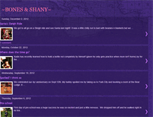 Tablet Screenshot of bonesshany.blogspot.com