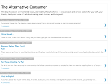 Tablet Screenshot of alternativeconsumer.blogspot.com