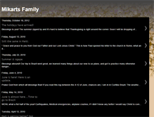 Tablet Screenshot of mikartsfamily.blogspot.com