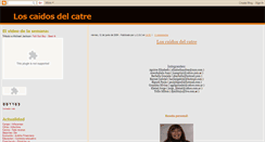 Desktop Screenshot of loscaidos-delcatre.blogspot.com