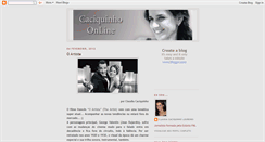 Desktop Screenshot of claudiacaciquinho.blogspot.com