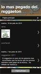 Mobile Screenshot of lomaspegadodelreggaeton.blogspot.com
