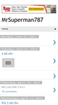 Mobile Screenshot of mrsuperman787.blogspot.com