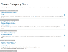 Tablet Screenshot of climateemergencynews.blogspot.com