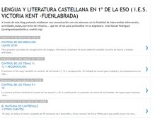 Tablet Screenshot of lenguayliteratura1esoiesvk.blogspot.com