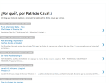 Tablet Screenshot of patriciocavalli.blogspot.com