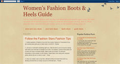 Desktop Screenshot of newfashionboots.blogspot.com