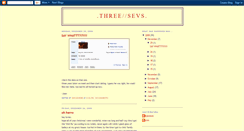 Desktop Screenshot of 3sevs.blogspot.com