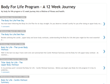 Tablet Screenshot of mybodyforlifechallenge.blogspot.com