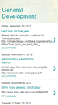 Mobile Screenshot of generaldevelopment.blogspot.com