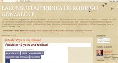 Desktop Screenshot of consultajuridica.blogspot.com