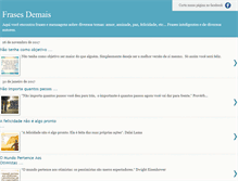 Tablet Screenshot of frasesdemais.blogspot.com