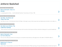 Tablet Screenshot of amherstbookshed.blogspot.com