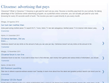 Tablet Screenshot of clix-sense.blogspot.com