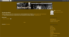 Desktop Screenshot of focusgroupofone.blogspot.com