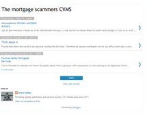 Tablet Screenshot of centralvalleymortgagescammers.blogspot.com