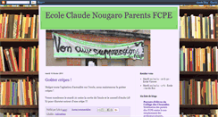 Desktop Screenshot of fcpe-nougaro.blogspot.com