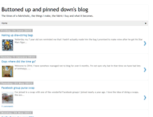 Tablet Screenshot of buttoneduppinneddown.blogspot.com