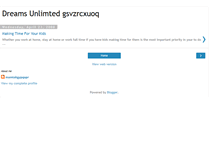 Tablet Screenshot of dreams-unlimted-oemuleplns.blogspot.com