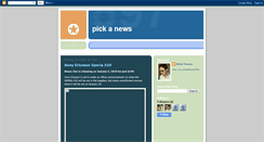 Desktop Screenshot of pickanews.blogspot.com