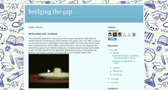 Desktop Screenshot of bridgingthegap-ceci.blogspot.com