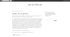 Desktop Screenshot of hazari-meontheair.blogspot.com