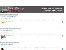 Tablet Screenshot of musicministrytips.blogspot.com