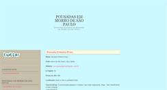 Desktop Screenshot of pousadasemmorro.blogspot.com
