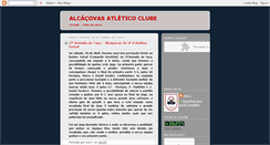 Desktop Screenshot of alcacovasatleticoclube.blogspot.com