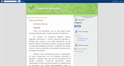 Desktop Screenshot of ingenierodelagro.blogspot.com