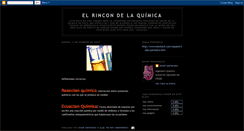 Desktop Screenshot of cursosdequimica.blogspot.com