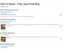 Tablet Screenshot of dashofmasala.blogspot.com