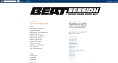 Desktop Screenshot of beatsession.blogspot.com