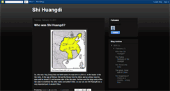 Desktop Screenshot of coshihuangdi.blogspot.com