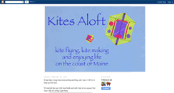 Desktop Screenshot of kitesaloft.blogspot.com