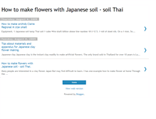 Tablet Screenshot of japanese-thai-flowers.blogspot.com