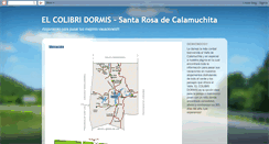 Desktop Screenshot of elcolibridormis.blogspot.com