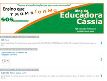 Tablet Screenshot of educadoracassia.blogspot.com