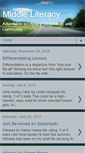 Mobile Screenshot of middleliteracy.blogspot.com