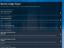 Tablet Screenshot of bowleslodgestays.blogspot.com