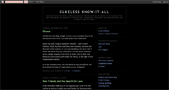 Desktop Screenshot of cluelessintellect.blogspot.com